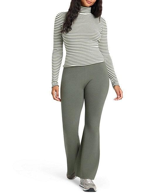 Splendid X Cella Jane Blog Knit Stripe Turtleneck Long Sleeve Layering Sweater Product Image