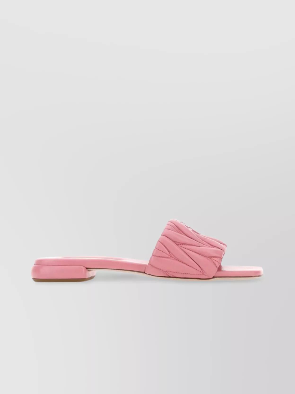 SANTONI Sandals In Pink Product Image