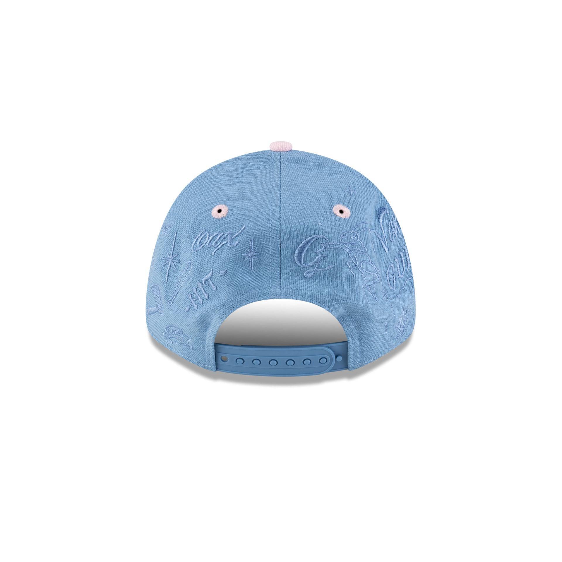 Guerreros de Oaxaca LMB 100th Anniversary Alt Blue 9FORTY Snapback Hat Male Product Image