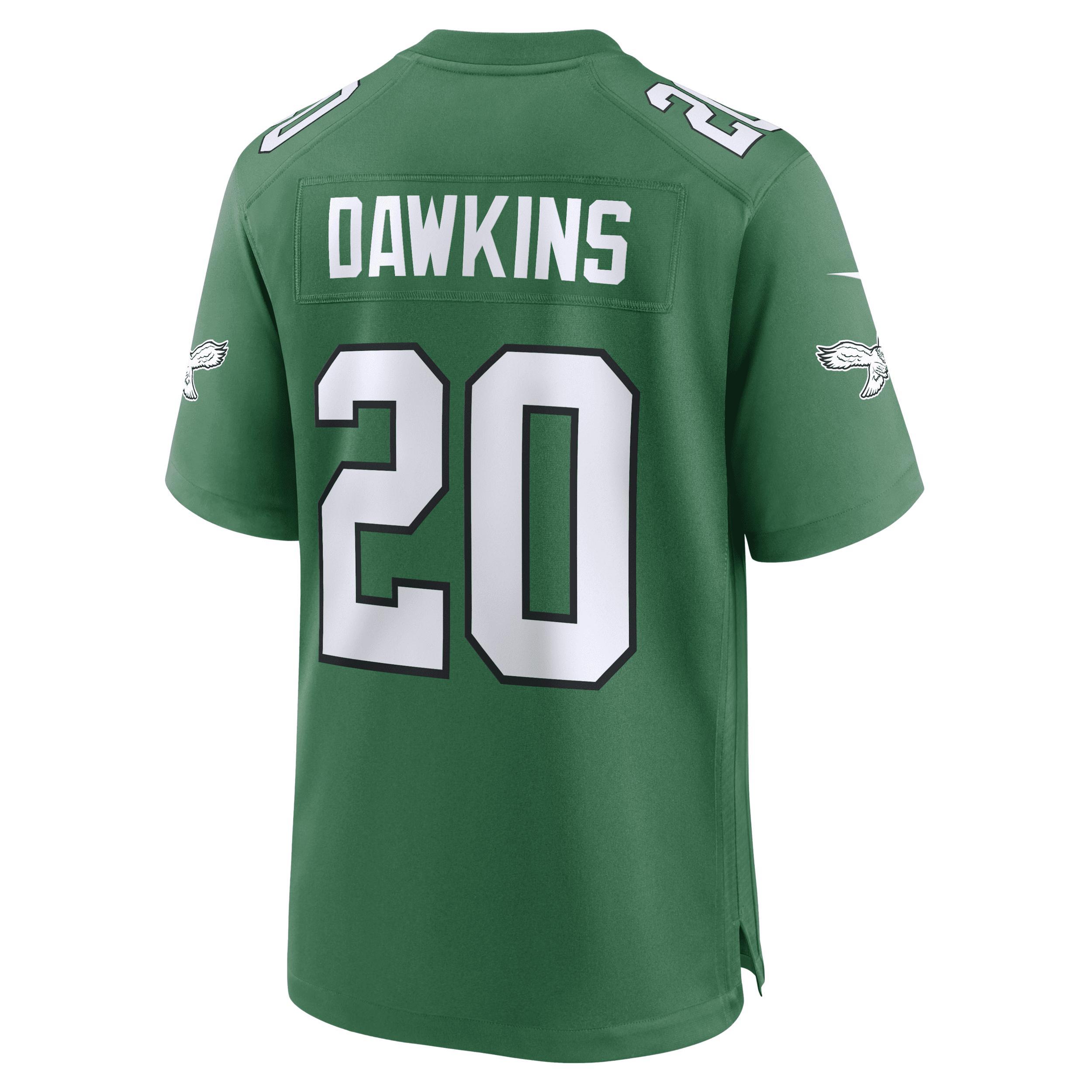 Brian Dawkins Philadelphia Eagles Nike Men's NFL Game Football Jersey Product Image