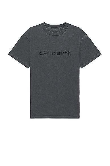 Carhartt WIP Short Sleeve Duster T-shirt Black. (also in S). Product Image