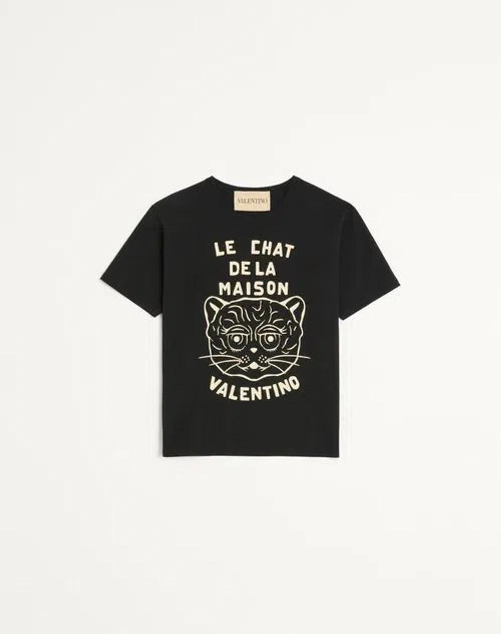 VALENTINO T-shirt Logo In Red Product Image