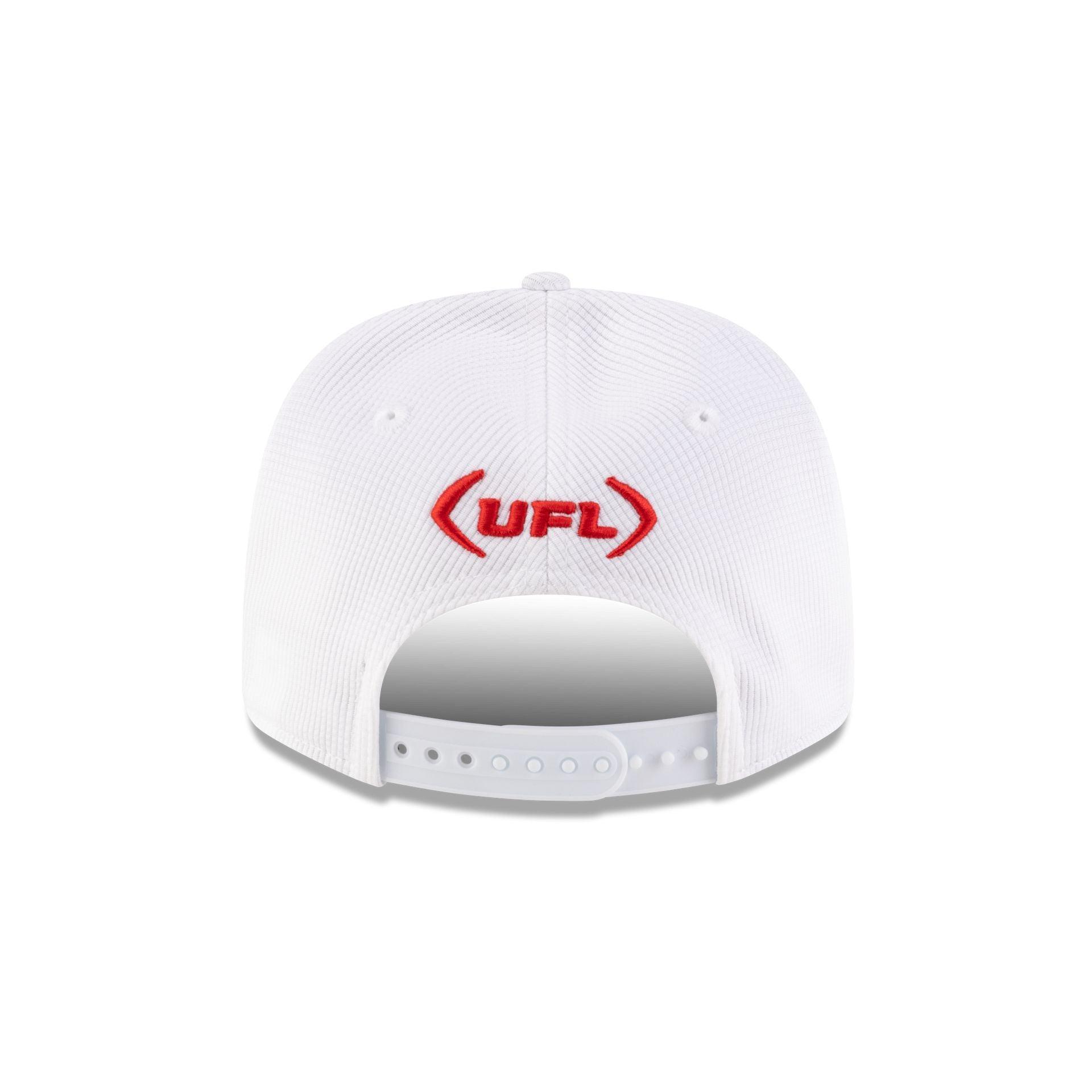 DC Defenders White 9SEVENTY Stretch-Snap Hat Male Product Image