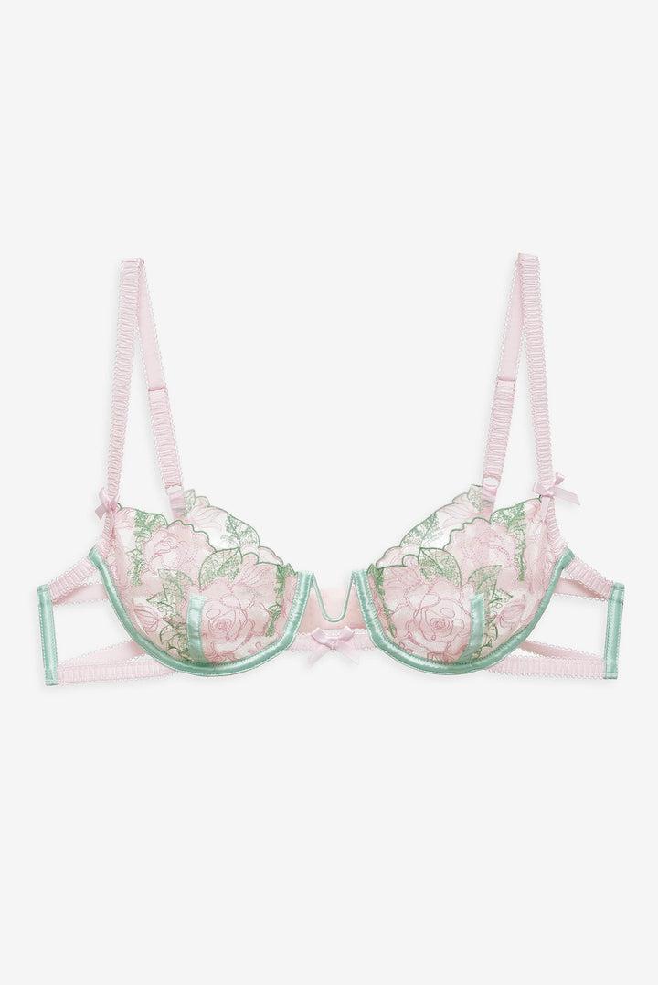 Love Story Underwire Bra — Green Product Image