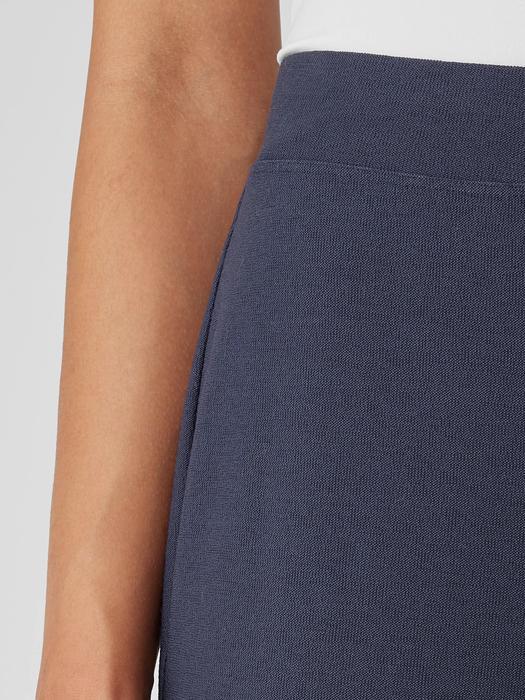 Navy J.Mueser Wool Linen Tab Trouser Product Image