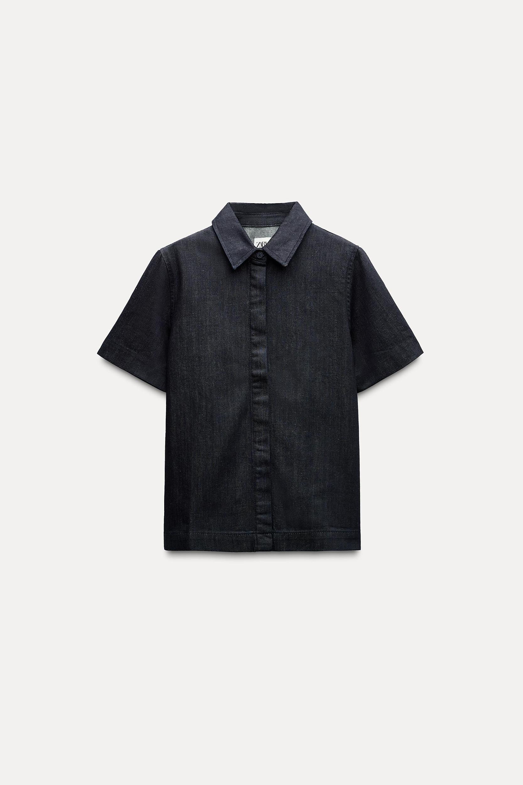 DENIM OVERSHIRT ZW COLLECTION Product Image