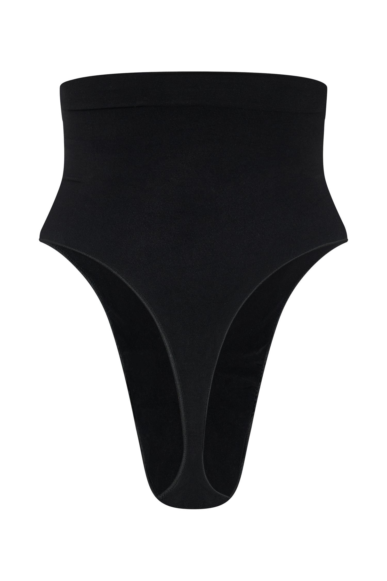 Saria High Waist Shapewear Briefs - Black Product Image