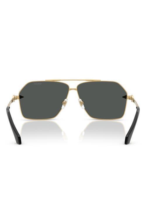 Mens GV One 57MM Pilot Sunglasses Product Image