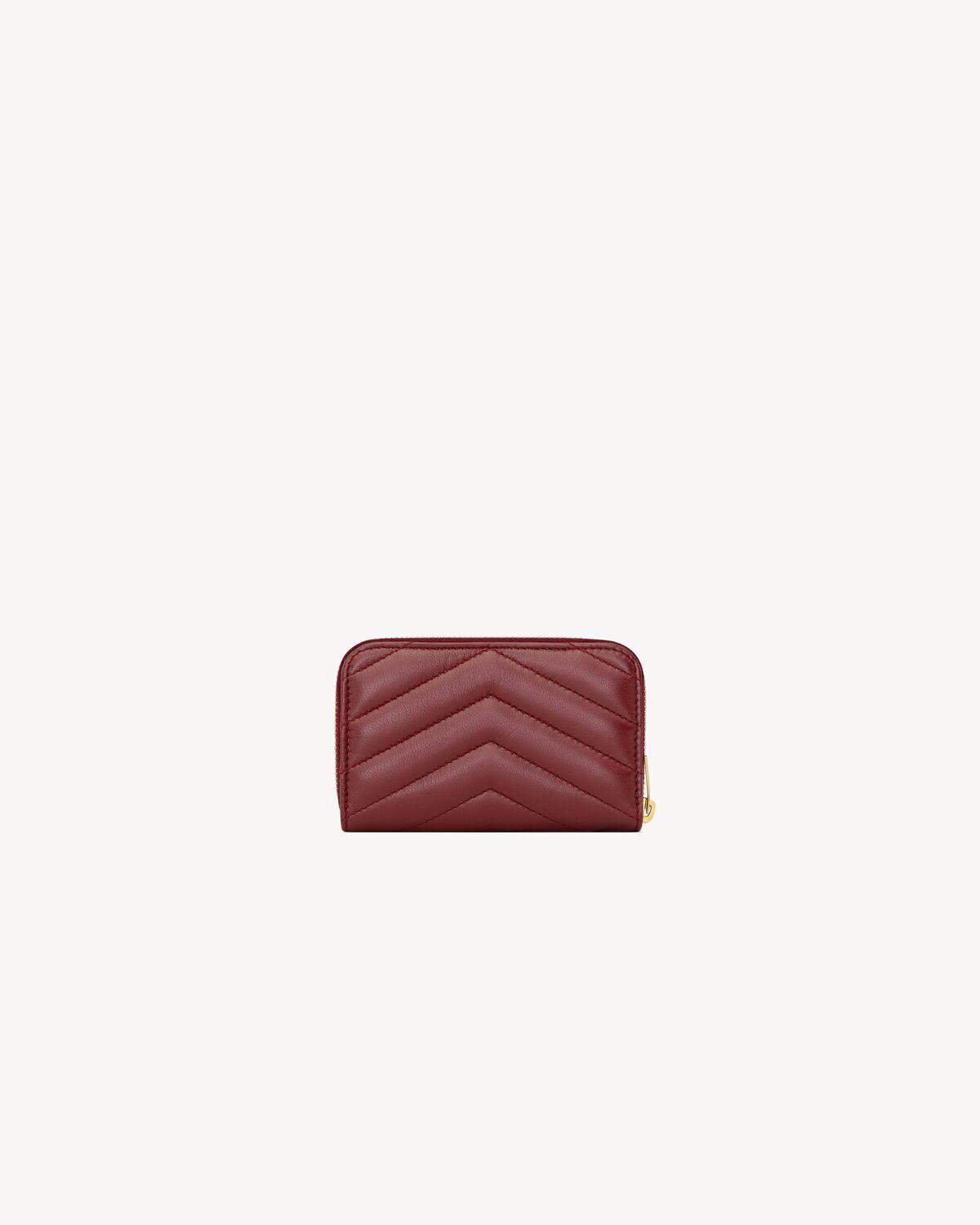 CASSANDRE MATELASSÉ coin card wallet in lambskin | Saint Laurent | YSL.com Product Image