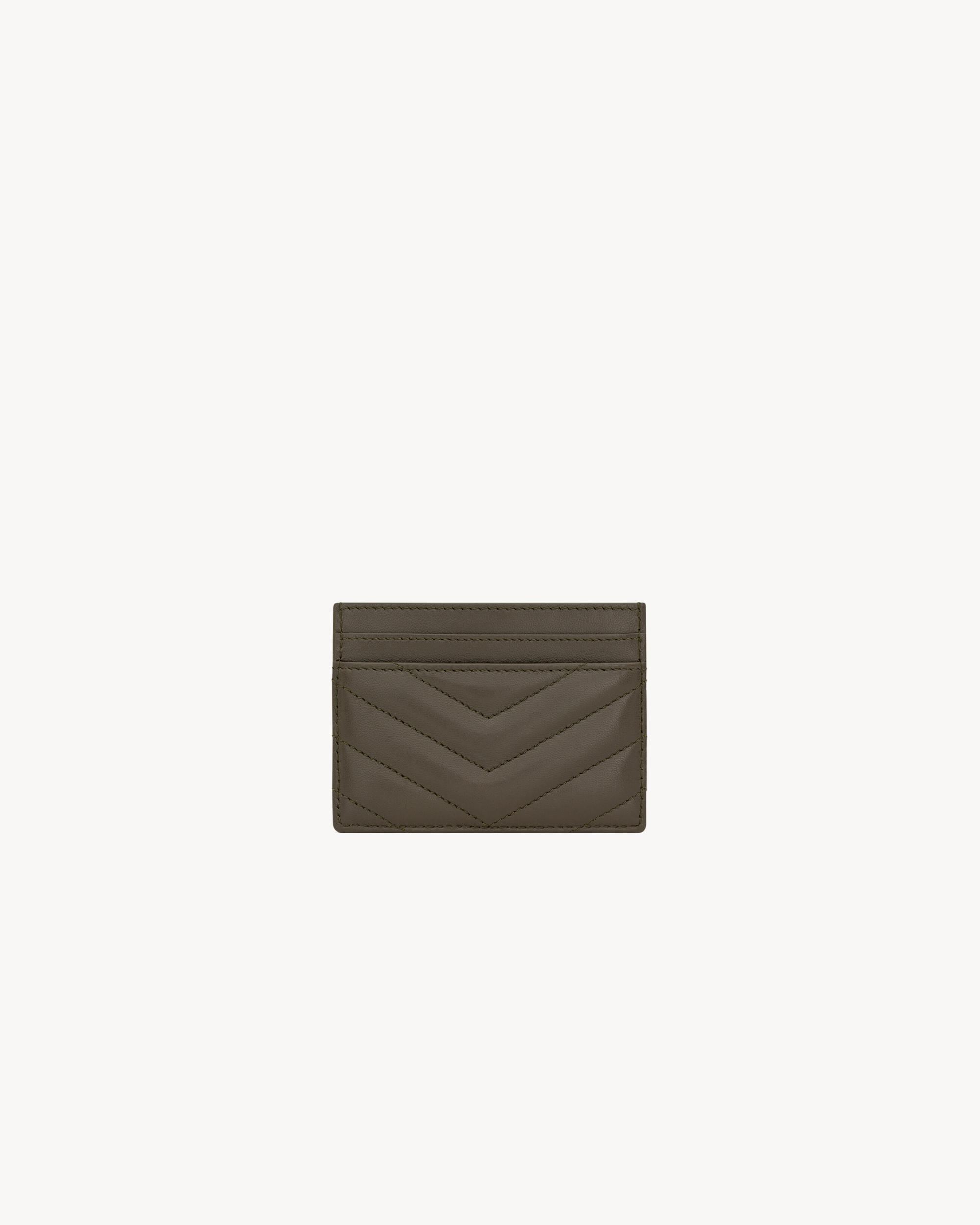 CASSANDRE MATELASSÉ card case in lambskin Product Image