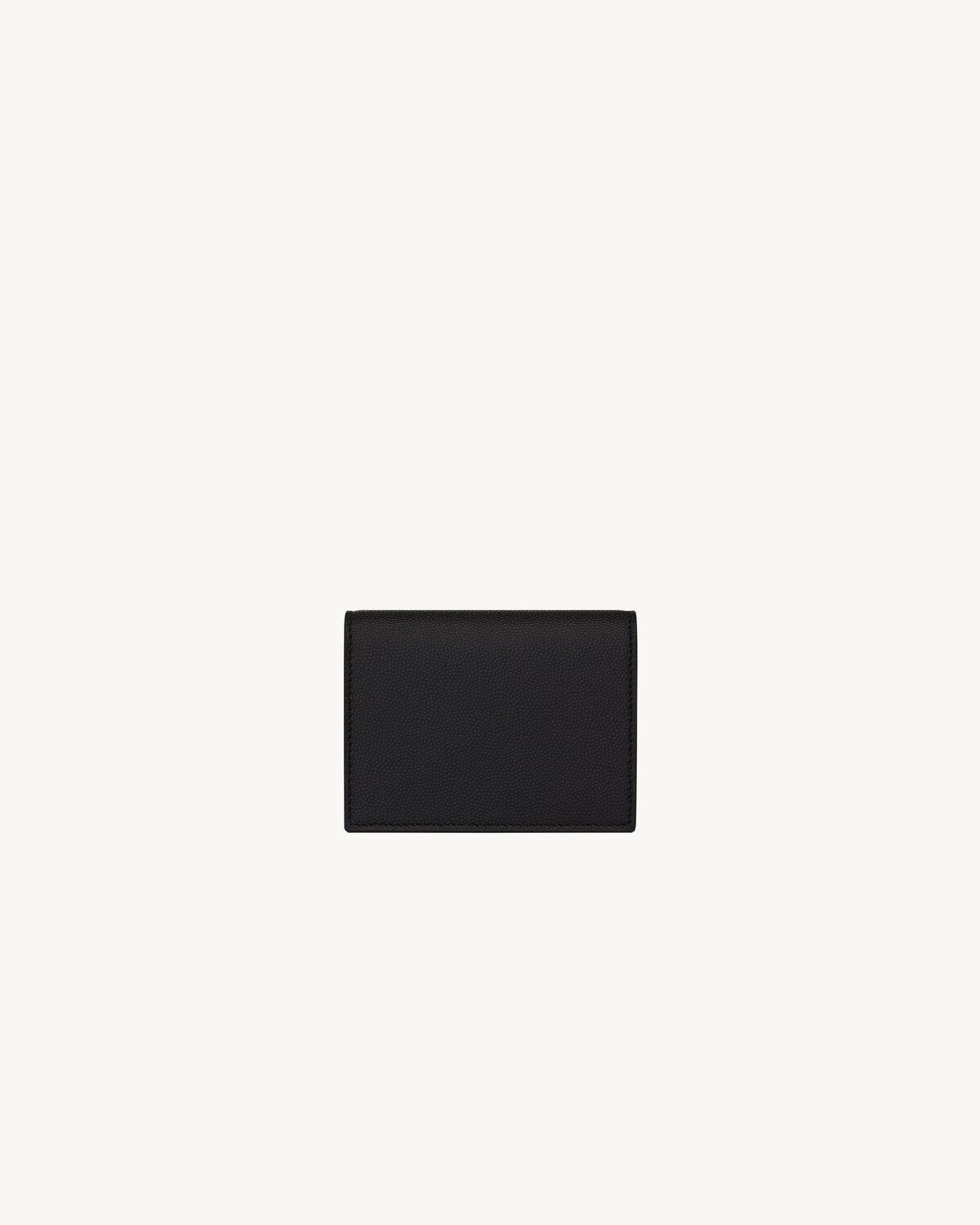 saint laurent paris card case in smooth leather Product Image
