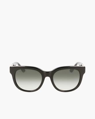 Croco Skin Oval Acetate Glasses Product Image