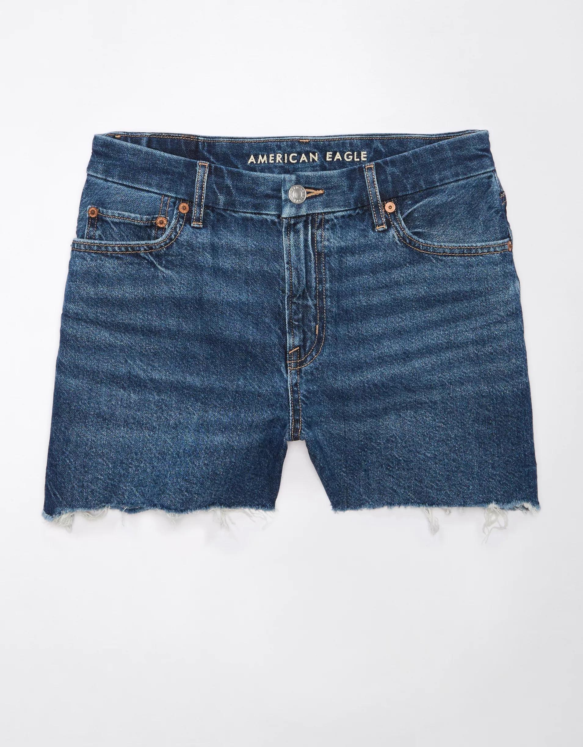 AE Strigid Curvy Super High-Waisted Relaxed Short Product Image