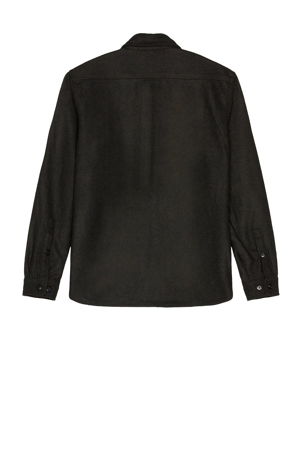 Schott CPO Wool Shirt Black. (also in M, S). Product Image