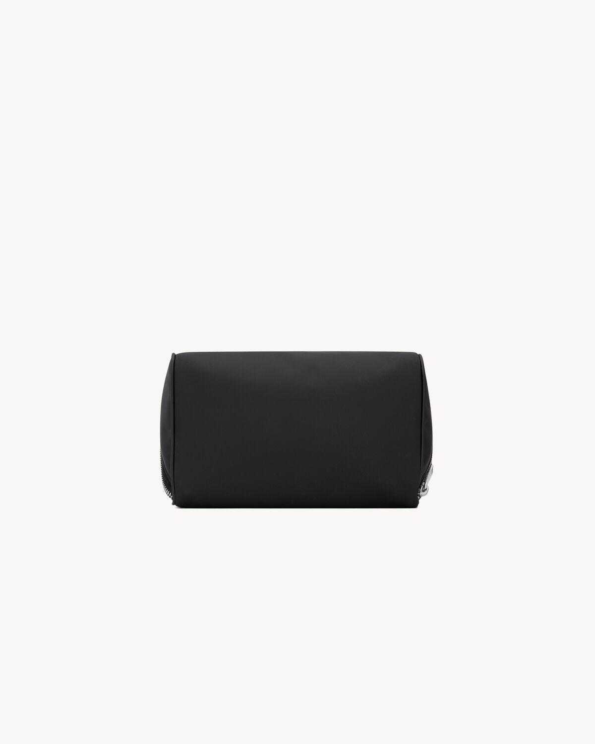 SAINT LAURENT PARIS CUBE CASE IN ECONYL® REGENERATED NYLON | Saint Laurent | YSL.com Product Image