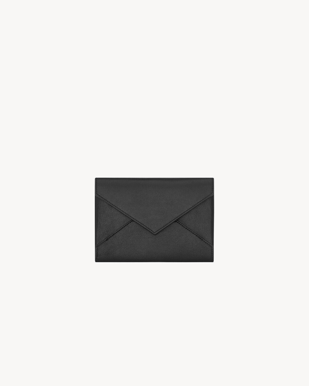 saint laurent paris card case in smooth leather Product Image