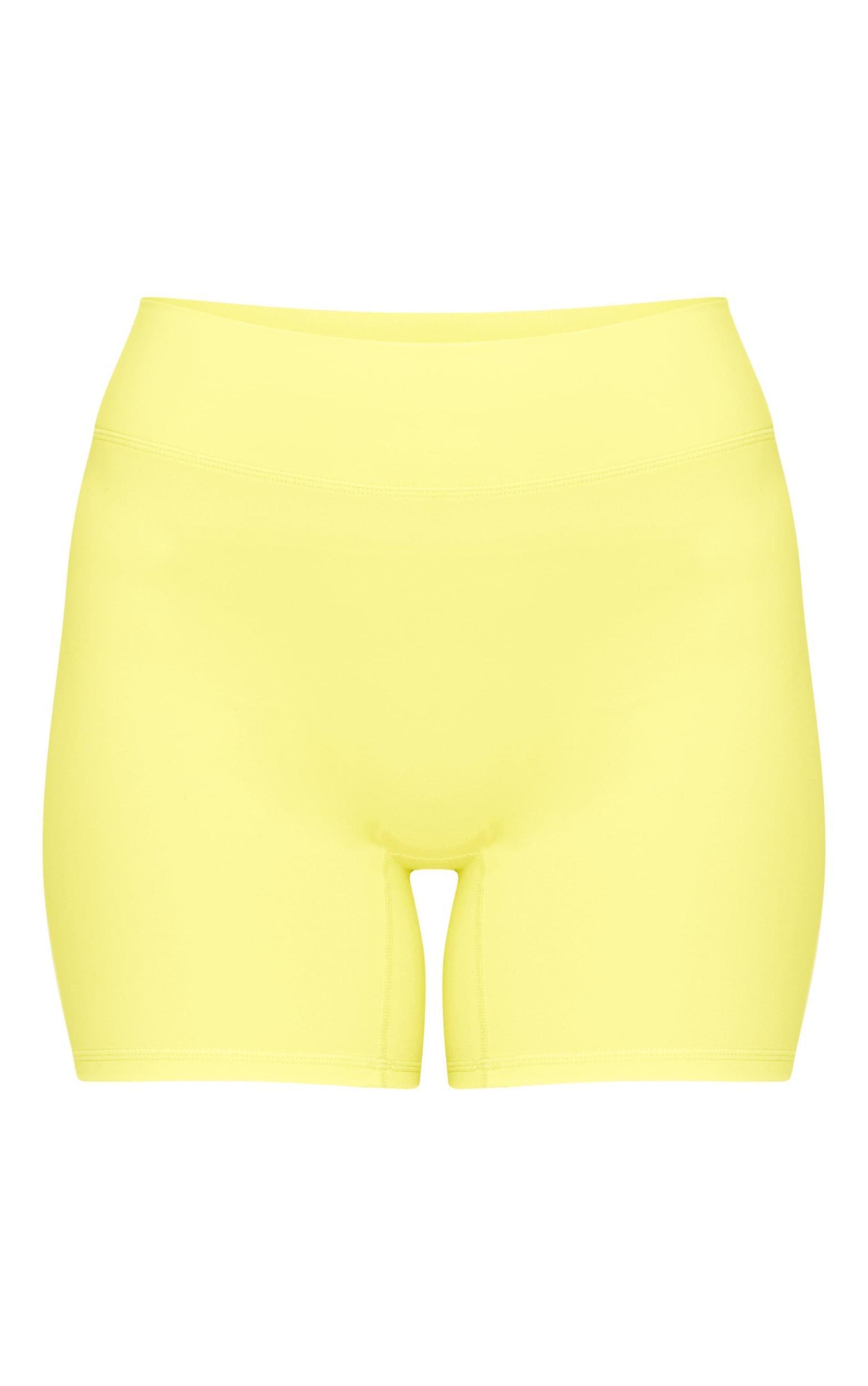 Lime Ultimate Sculpt High Waist Gym Shorts Product Image