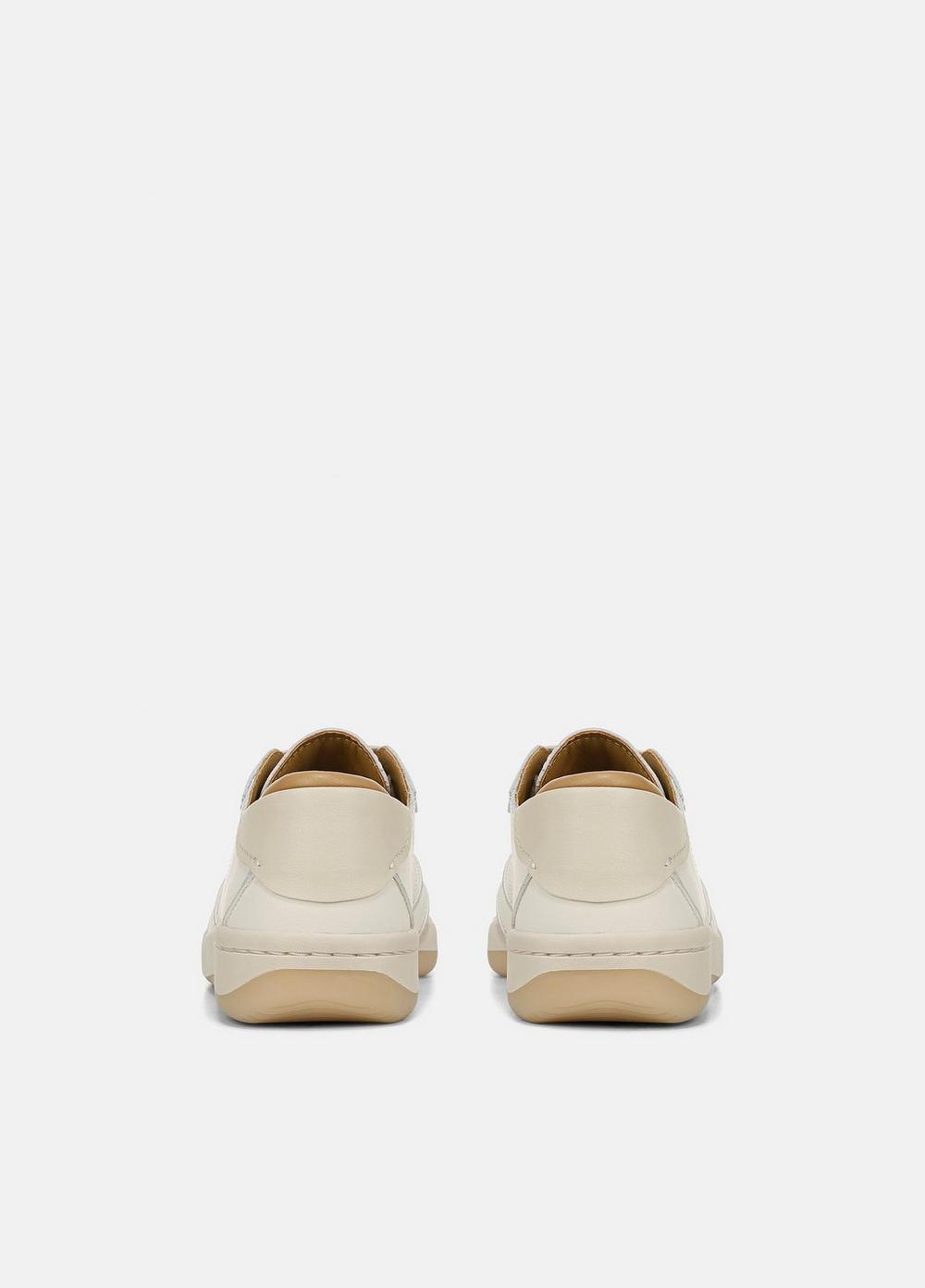 Womens Westside Leather Sneaker, Milk, Size 6.5 Vince Product Image