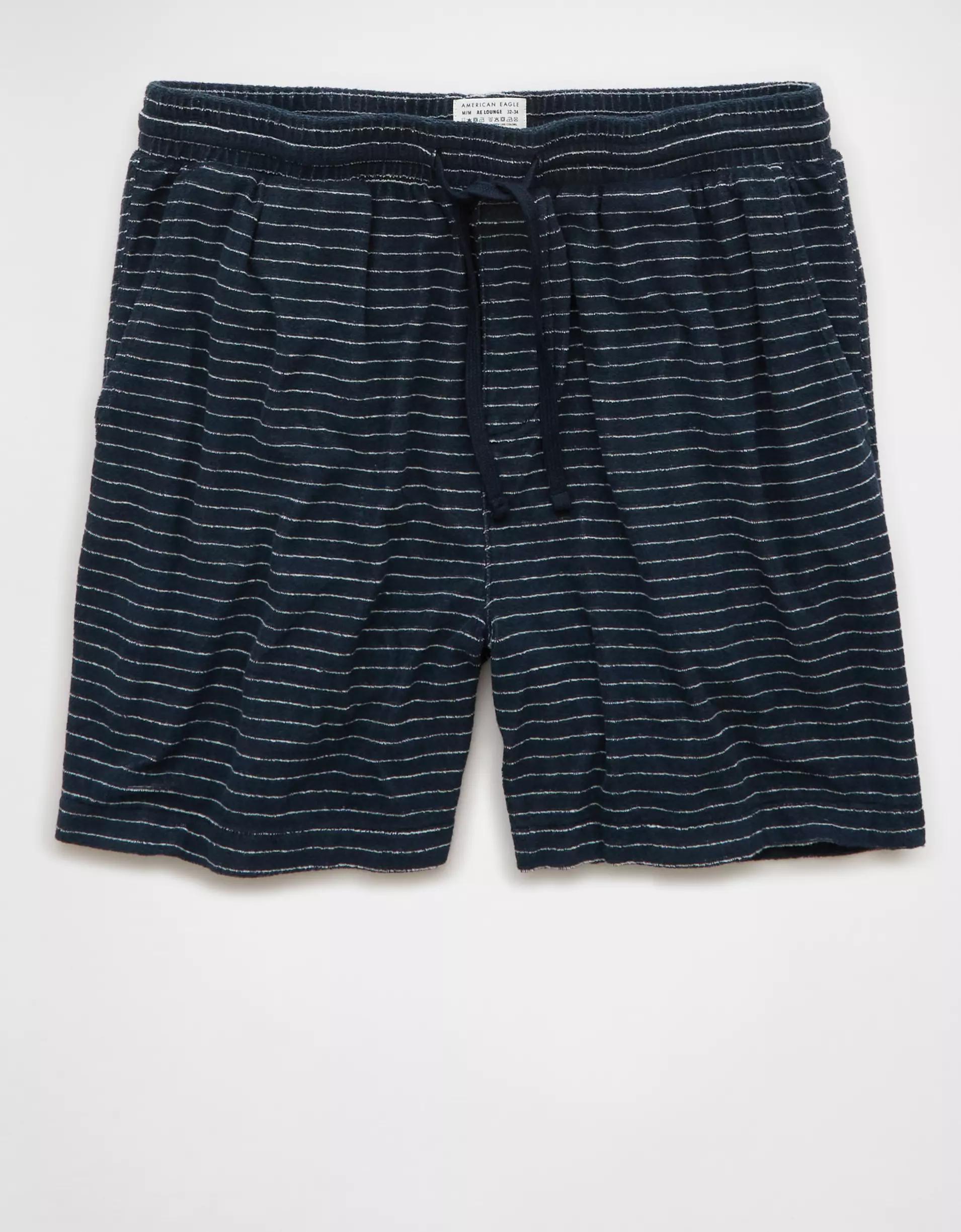 AE Sofa Surfin' Terry Striped Lounge Short Product Image