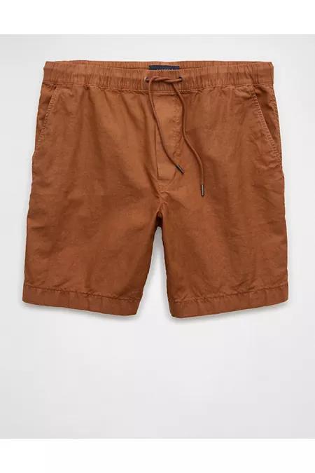 AE 7" Flex Linen-Blend Trekker Short Men's Product Image