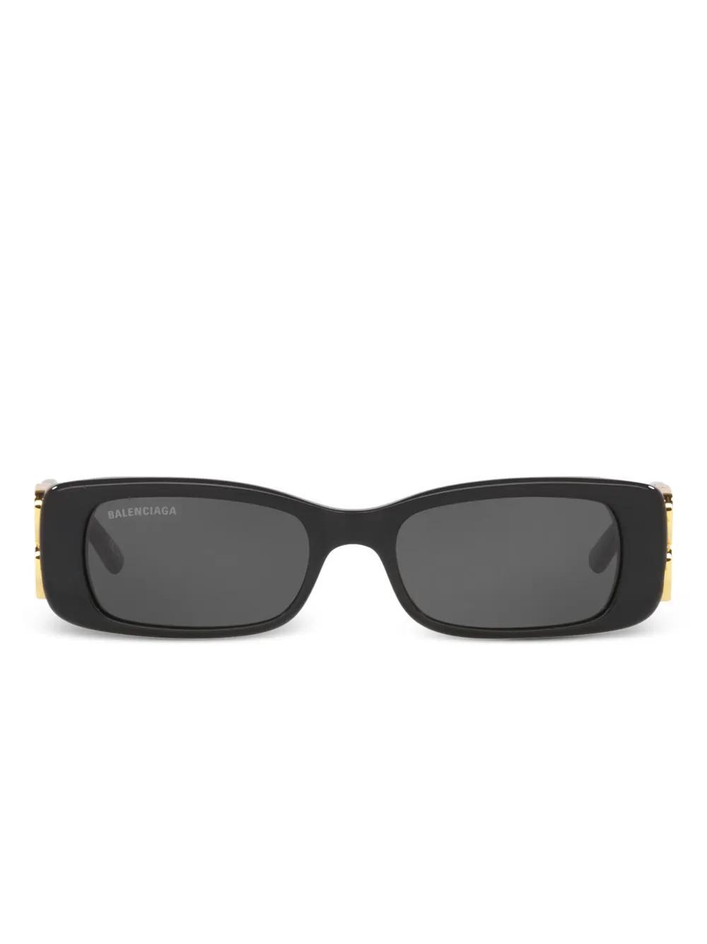 CARTIER Sonnenbrille Mit Eckigem Gestell In Gold Product Image