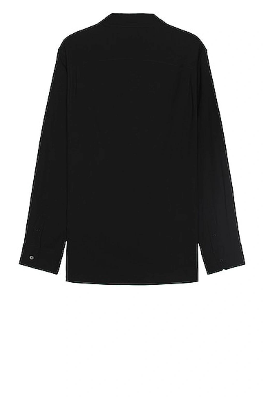 THE ROW Black Beto Shirt In Blk Black Product Image
