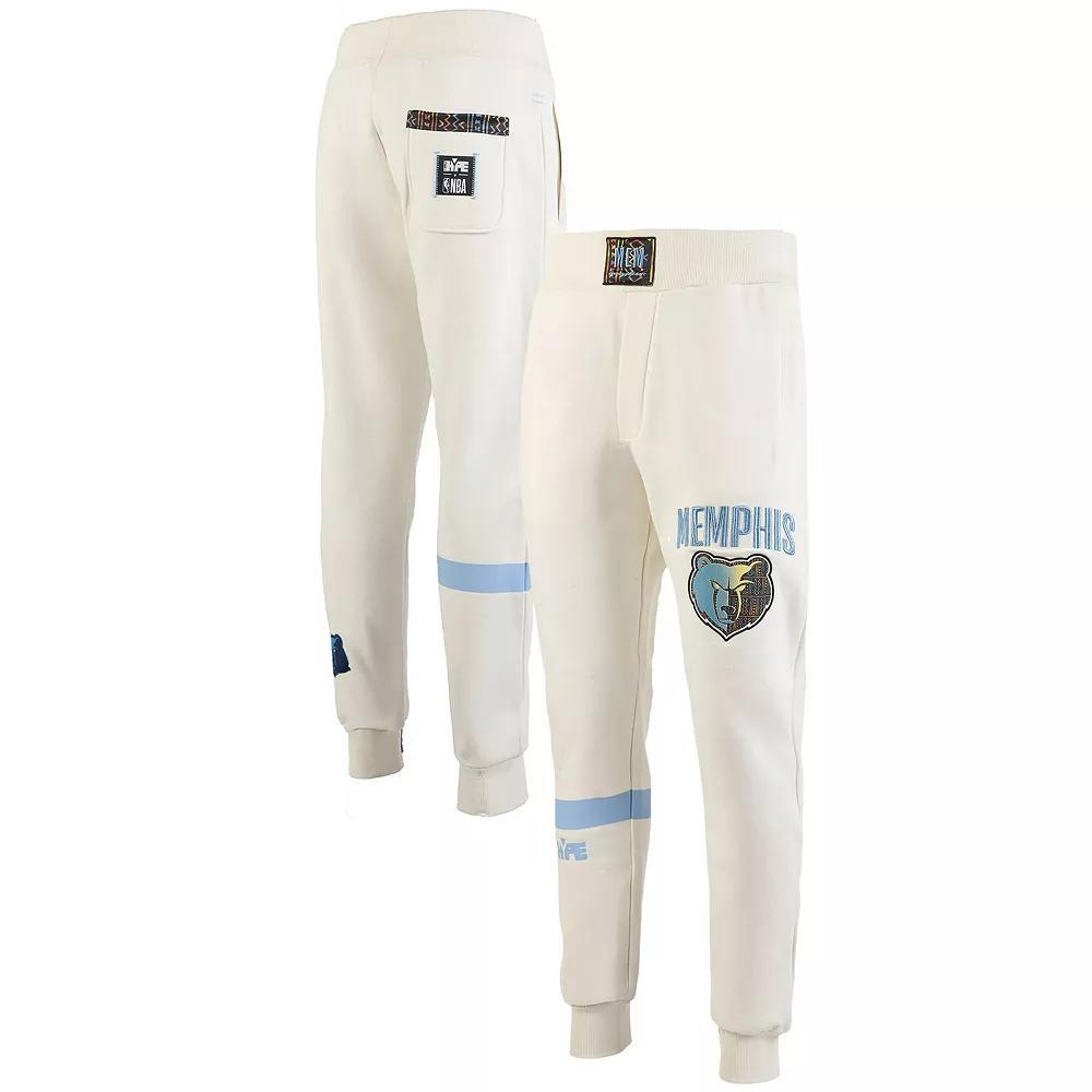 Men's NBA x Two Hype  Cream Memphis Grizzlies Culture & Hoops Collection Premium Jogger Pants, Size: 2XL, Grz Beige Product Image