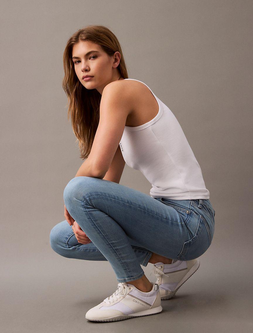 High Rise Skinny Fit Jeans Product Image