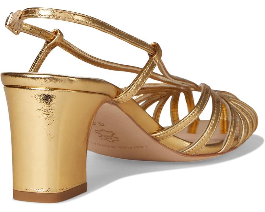 Dahlia Pleated Knot Mule with Ankle Strap Product Image
