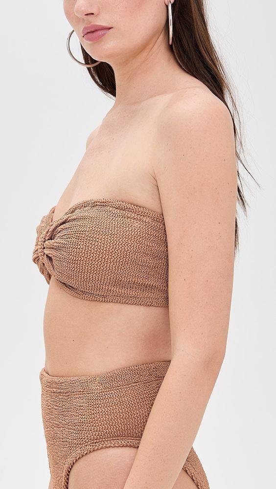 Hunza G Jean Bikini Top | Shopbop Product Image