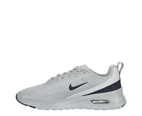 Nike Air Max Nuaxis Men's Running Shoes, Size: 9, Grey Gray White Product Image
