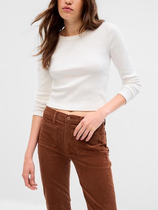 High Rise Corduroy '70s Flare Pants Product Image