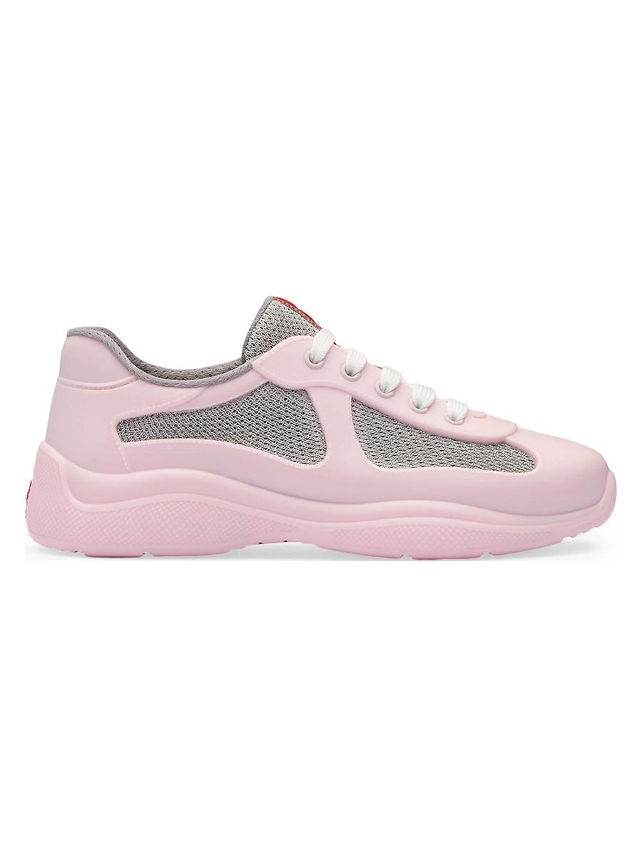 Womens Americas Cup Soft Rubber and Bike Fabric Sneakers Product Image