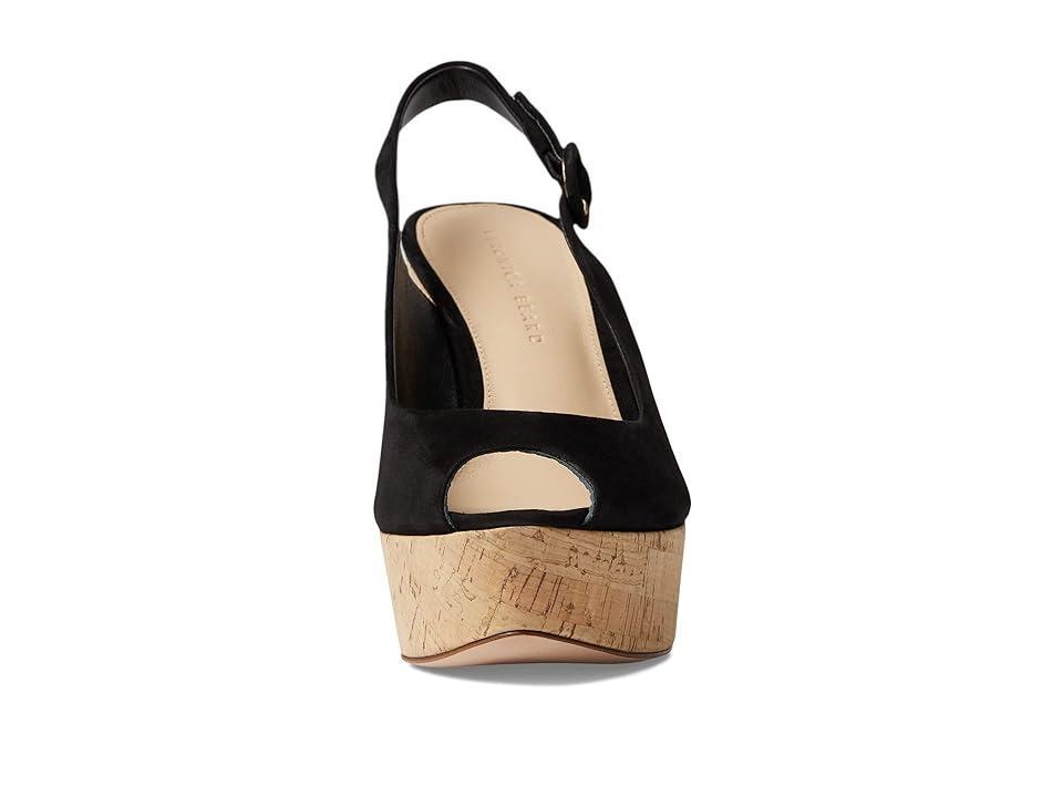 Womens Dali Suede Peep-Toe Wedge Sandals Product Image