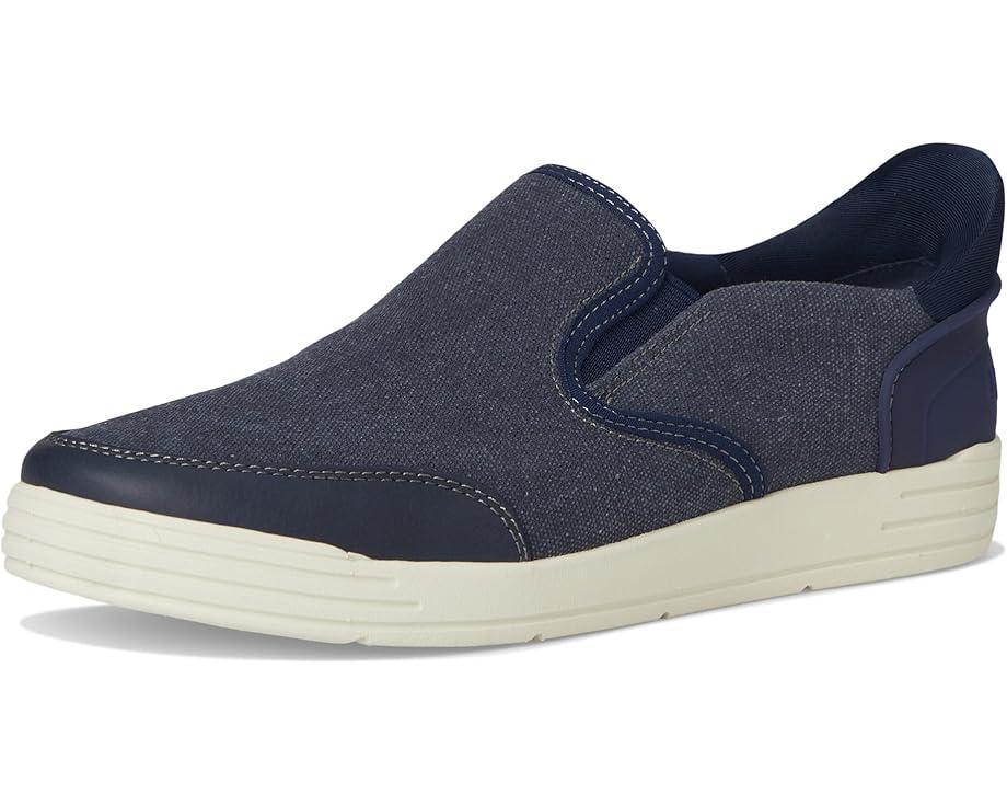 Men's Nunn Bush Kore City Walk Canvas EZ Moc Toe Slip-On Sneakers Easy On and Easy Off Product Image