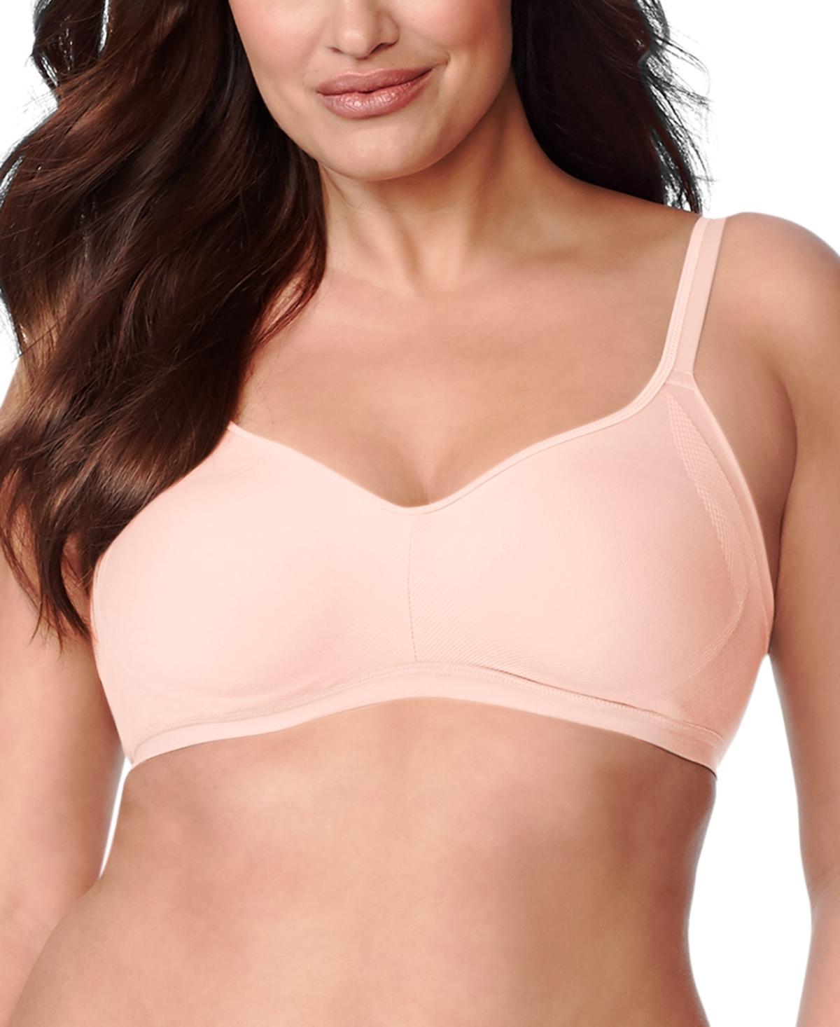 Olga® by Warner's® Easy Does It No Bulge Seamless Wireless Bra GM3911A, Women's, Size: Medium, White Product Image