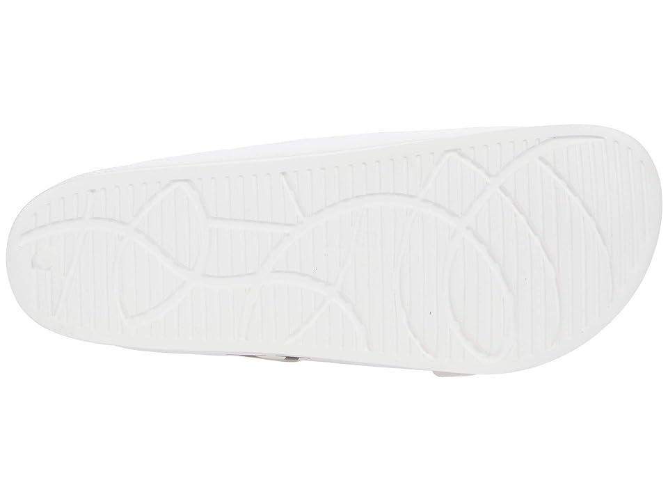 Calvin Klein Men's Men's Zion Double Strap Slide Sandal - White - 8 Product Image