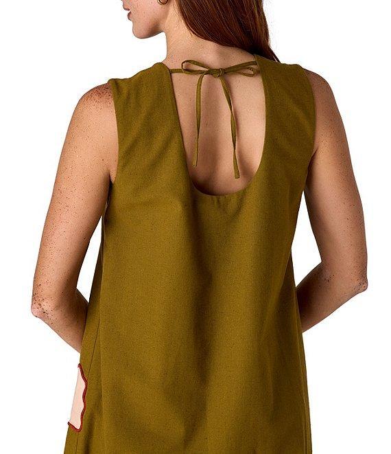 CROSBY by Mollie Burch Owens Palm Tree Shift Maxi Dress Product Image