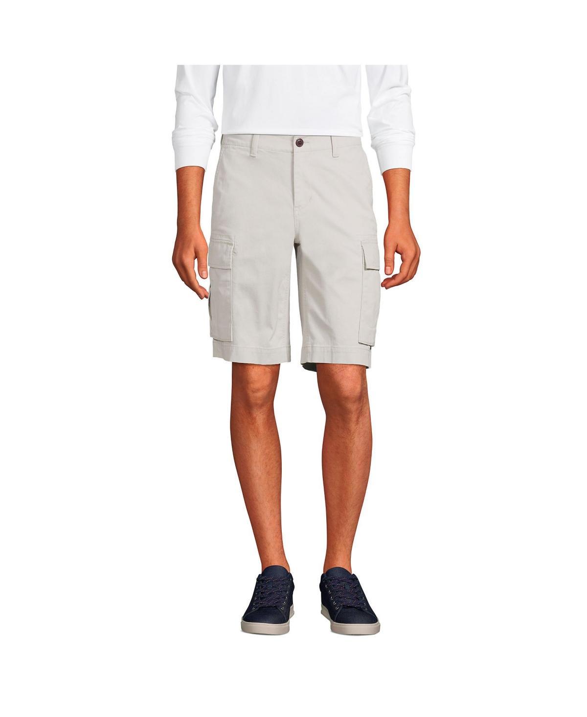 Men's Lands' End Comfort First Knockabout Cargo Shorts, Size: 34, Boulder Gray Product Image