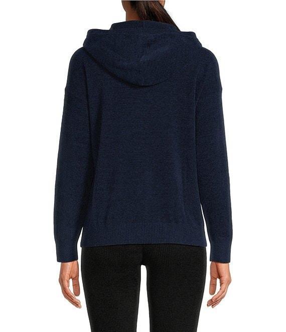 Barefoot Dreams CozyChic Ultra Lite Embroidered Heart Hoodie Product Image
