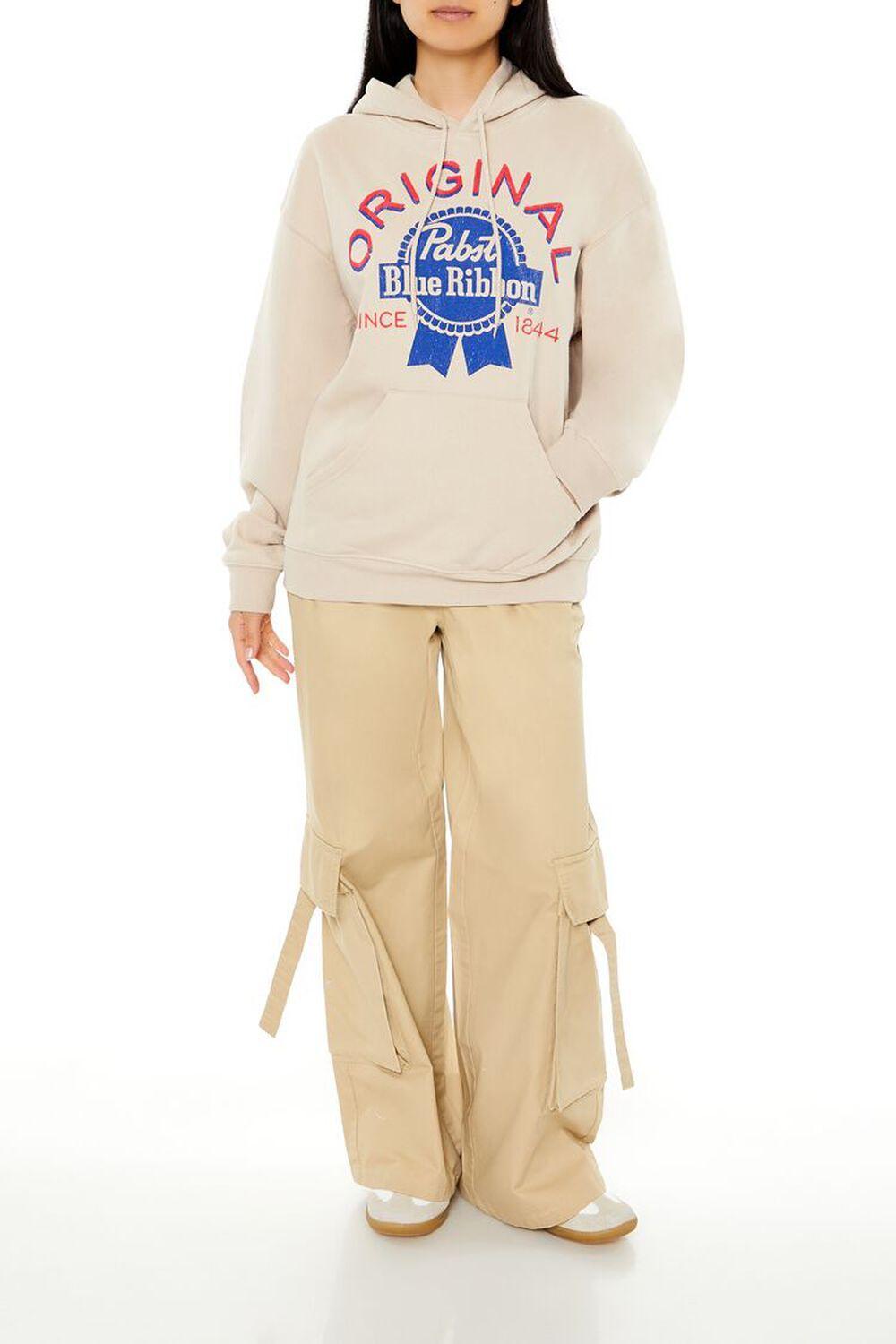 Original Pabst Blue Ribbon Hoodie | Forever 21 Product Image