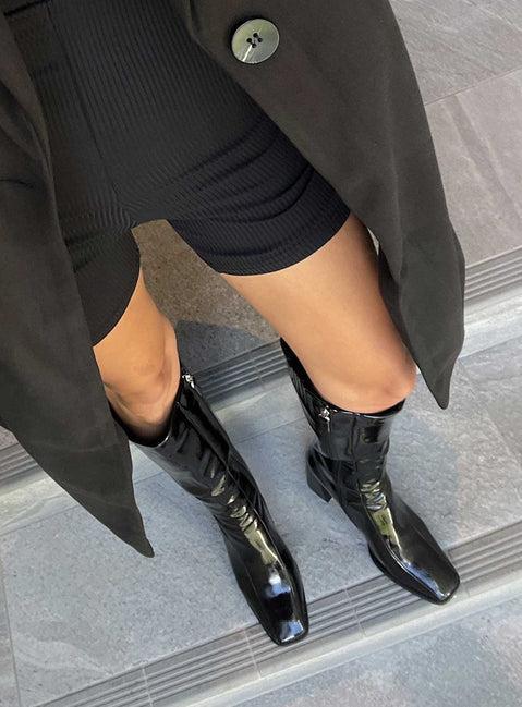 The Jessa Boots Black Product Image