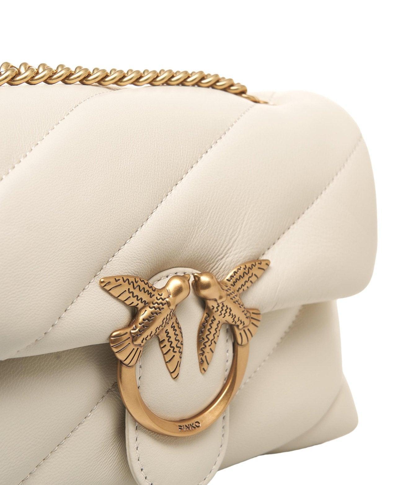 Leather shoulder bag 'Mini Love Puff' Product Image