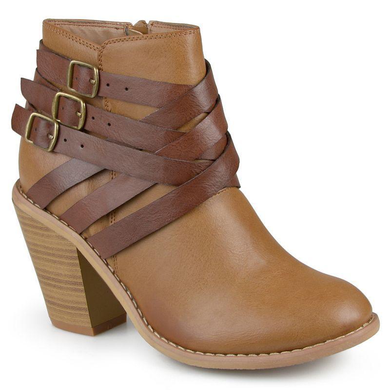 Journee Strap Womens Ankle Boots, Girls Blue Product Image