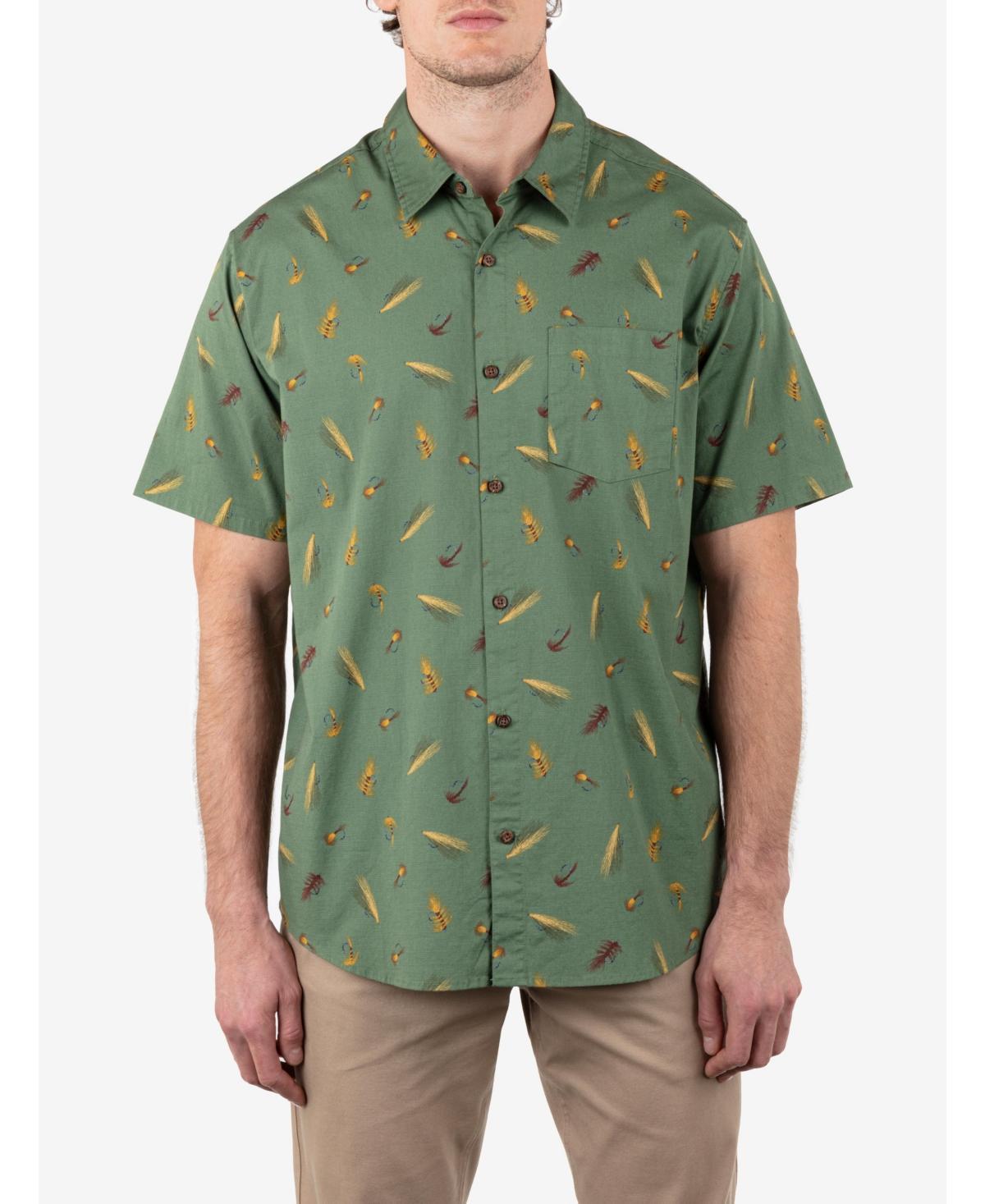 Hurley Mens One and Only Lido Stretch Short Sleeves Shirt Product Image