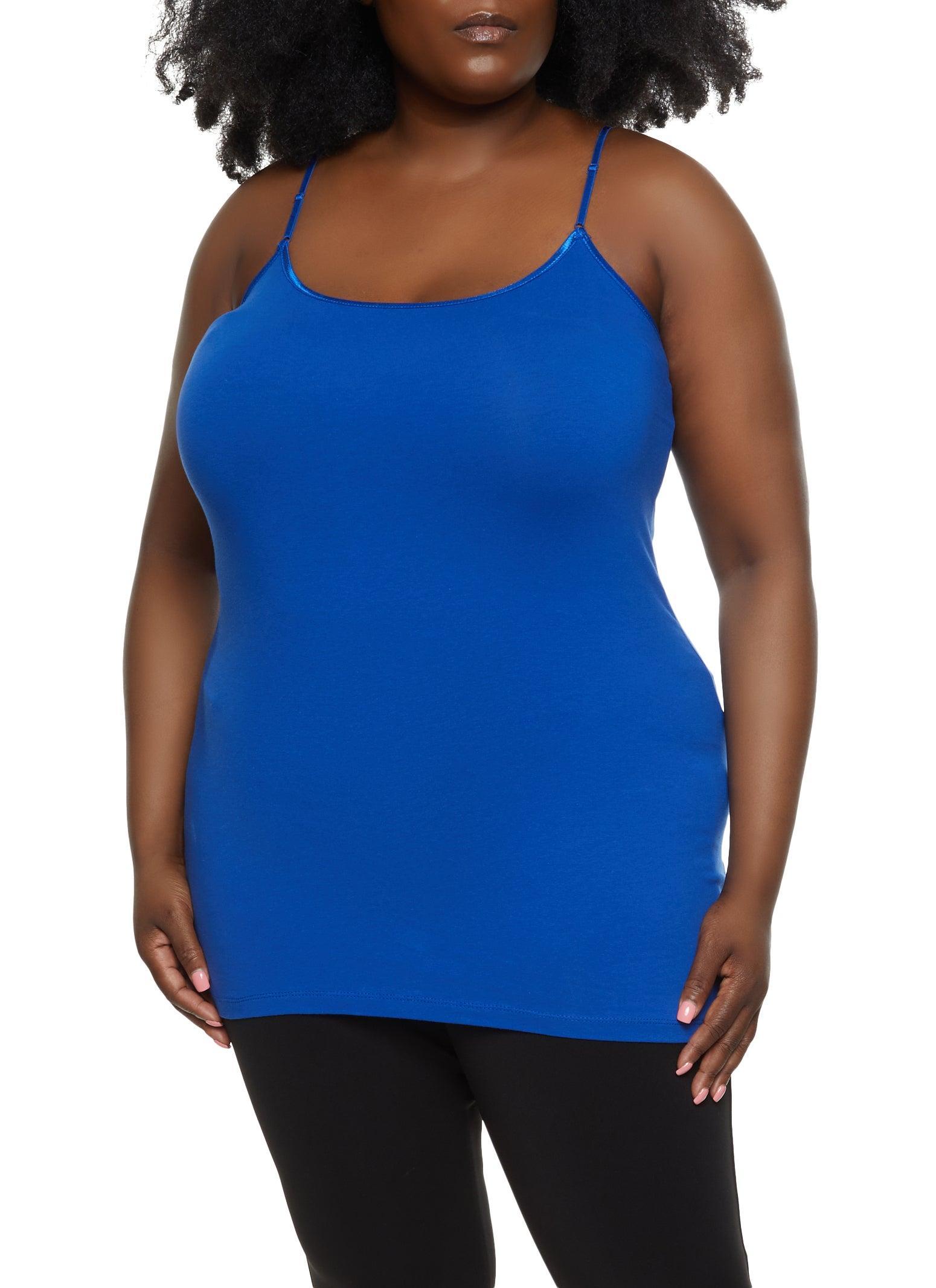 Womens Plus Size Basic Solid Cami Product Image