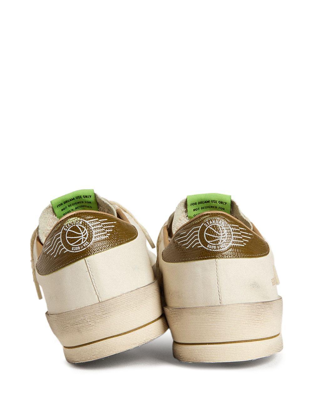 Stardan star-printed leather sneakers Product Image