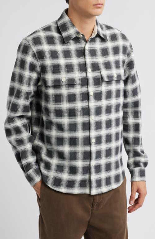 HUGO BOSS Owen Plaid Shirt In Open Grey Product Image