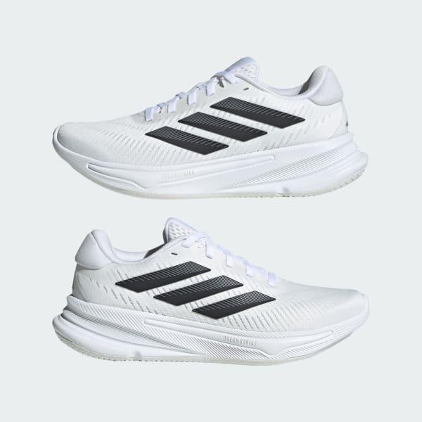 adidas Supernova Ease Women's Running Shoes, Size: 11, White Black Product Image