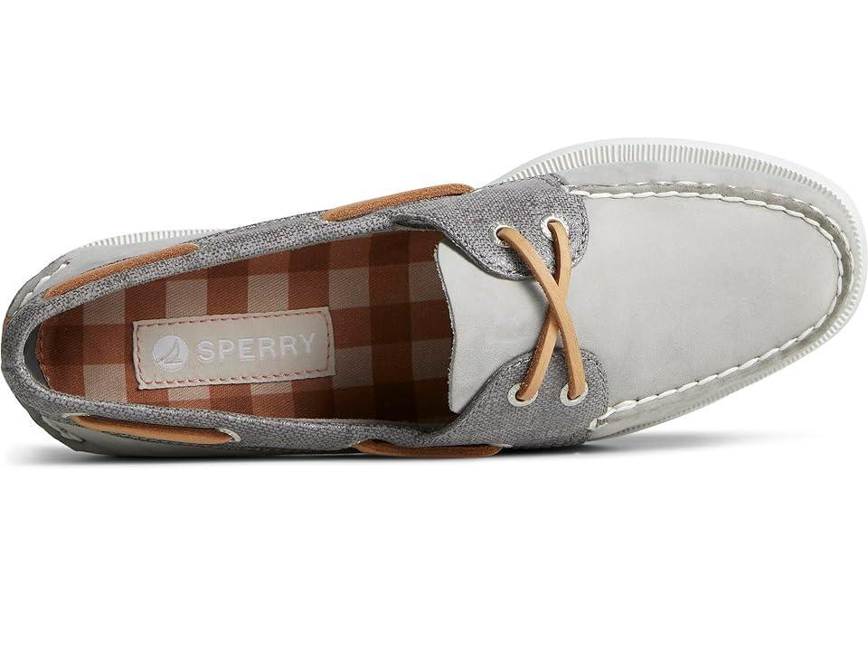 Sperry Authentic Original 2-Eye (Grey Leather) Women's Shoes Product Image